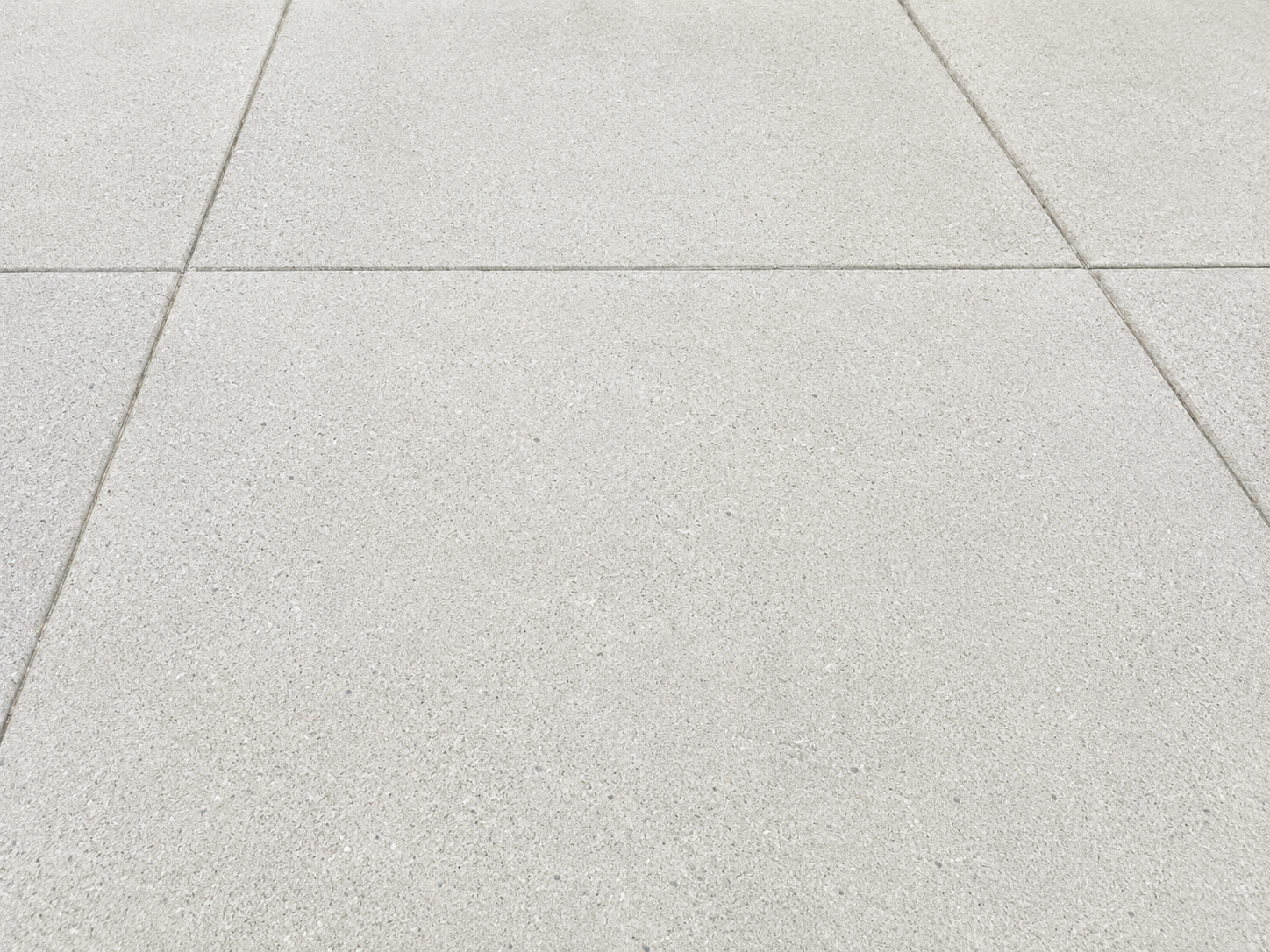 After pressure washing clean concrete surface